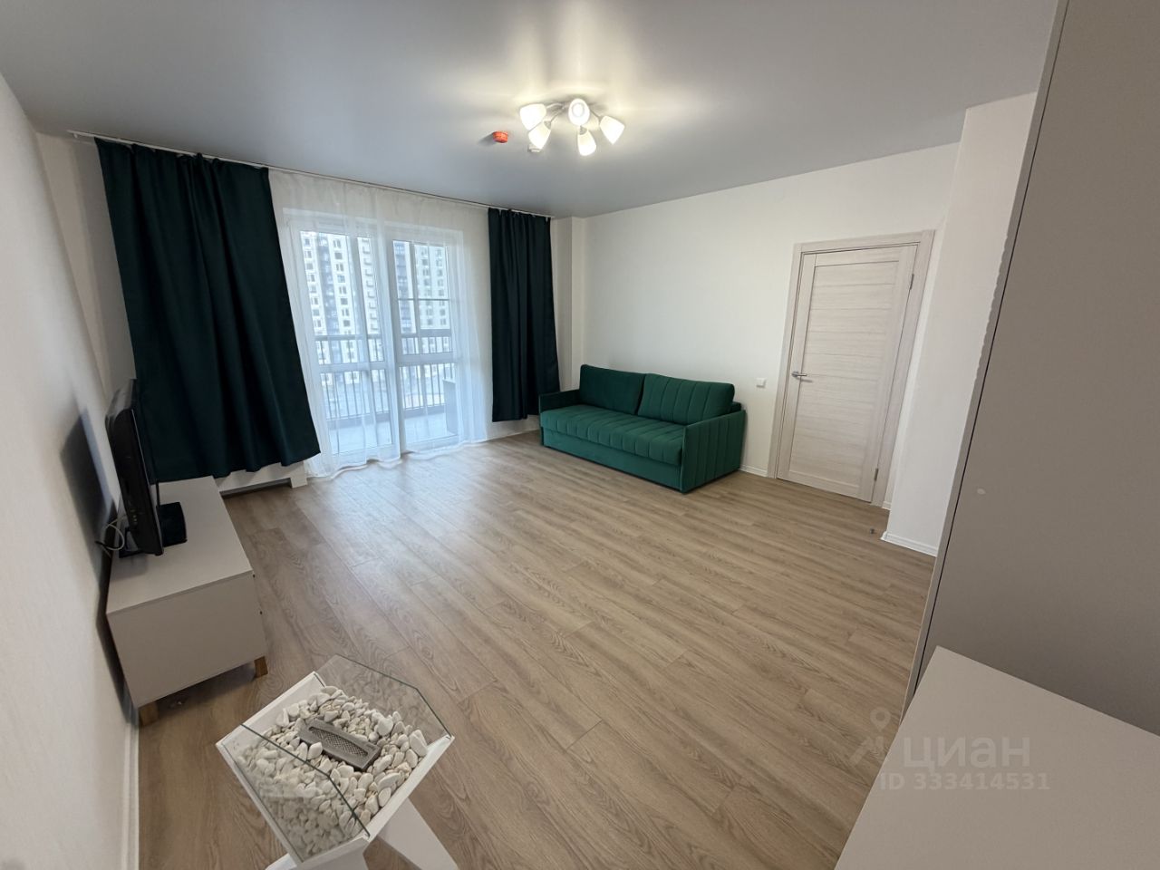 1-комнатная квартира, 43 м² — фото 2