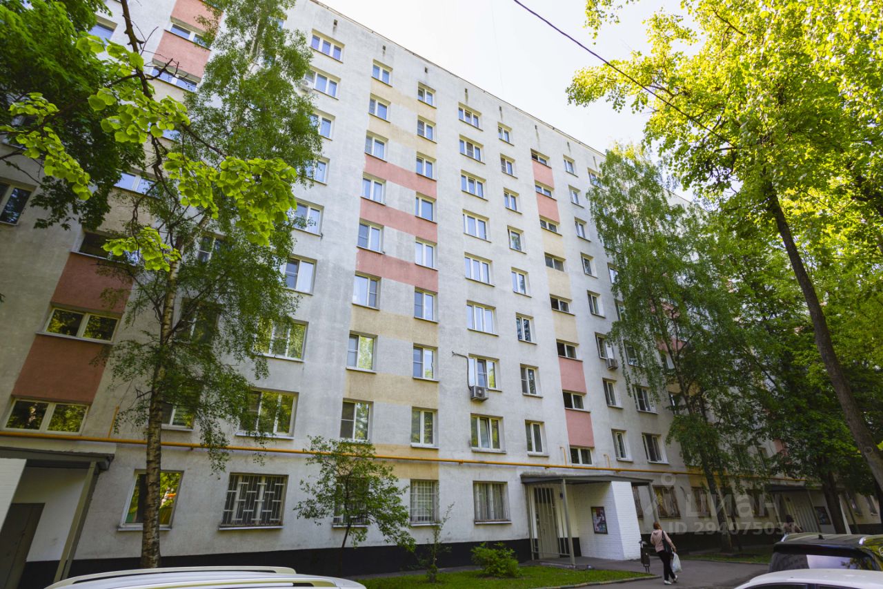 Продажа однокомнатной квартиры 33м² Ореховый бул., 7К1, Москва, м.  Домодедовская - база ЦИАН, объявление 294075031