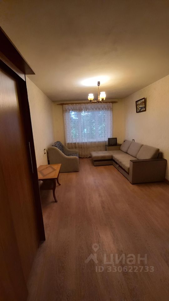 1-комнатная квартира, 33 м² — фото 1