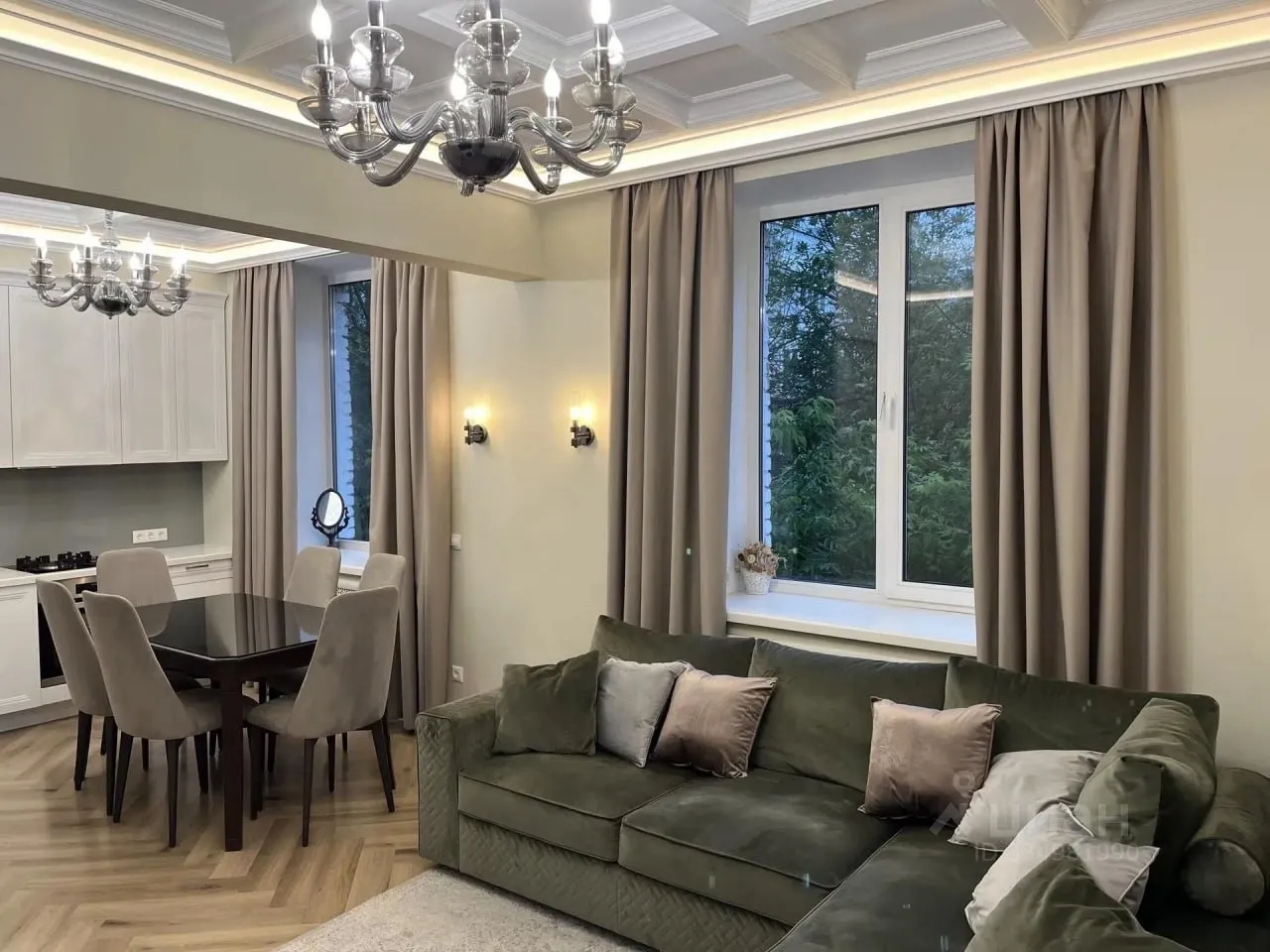 4-комнатная квартира в аренду, Озерная ул. 14 — 95 000 ₽/мес