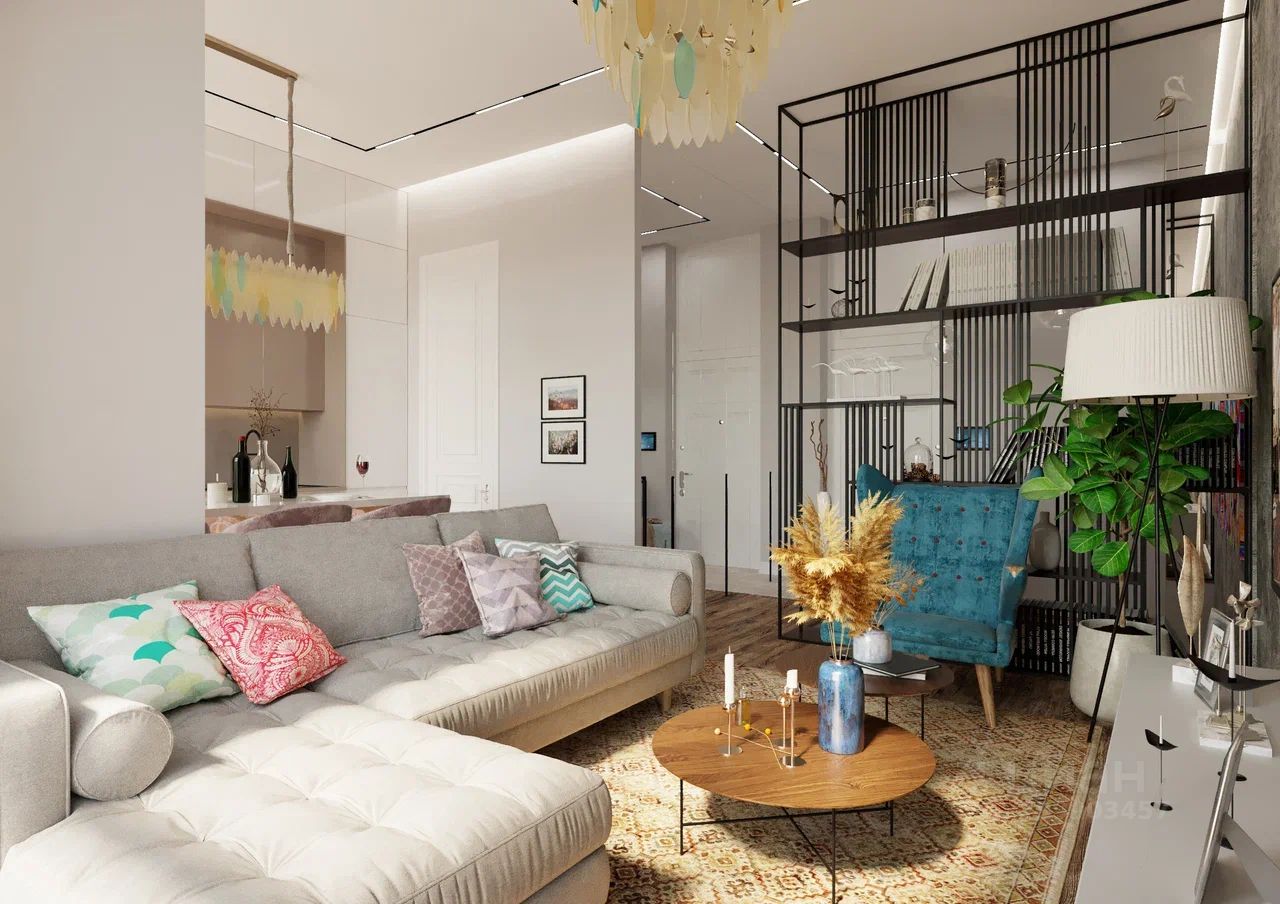 Купить трехкомнатную квартиру 70.6м² пер. 2-й Петра Алексеева, 5 ...