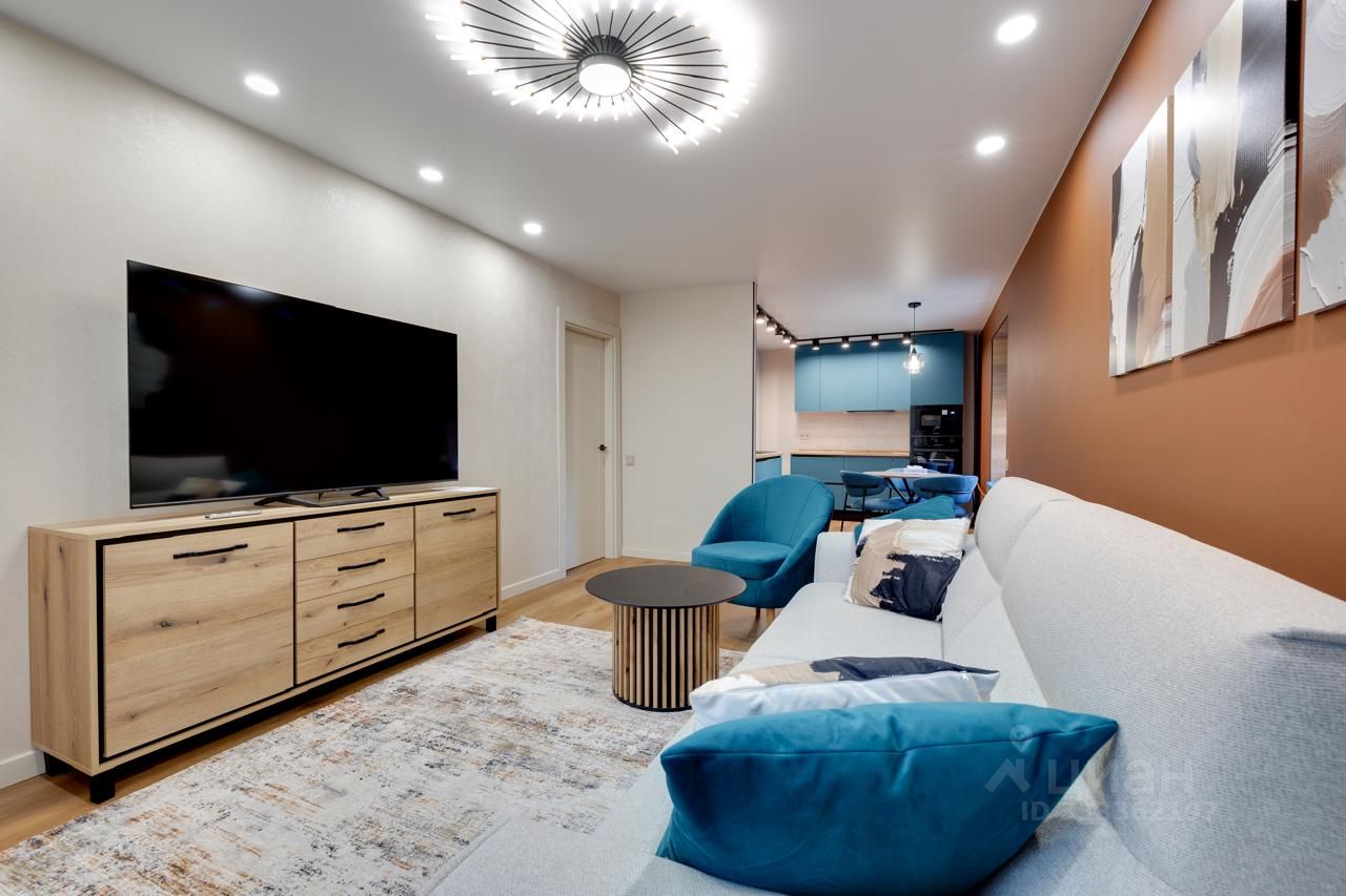 2-комнатная квартира, 52 м² — фото 1