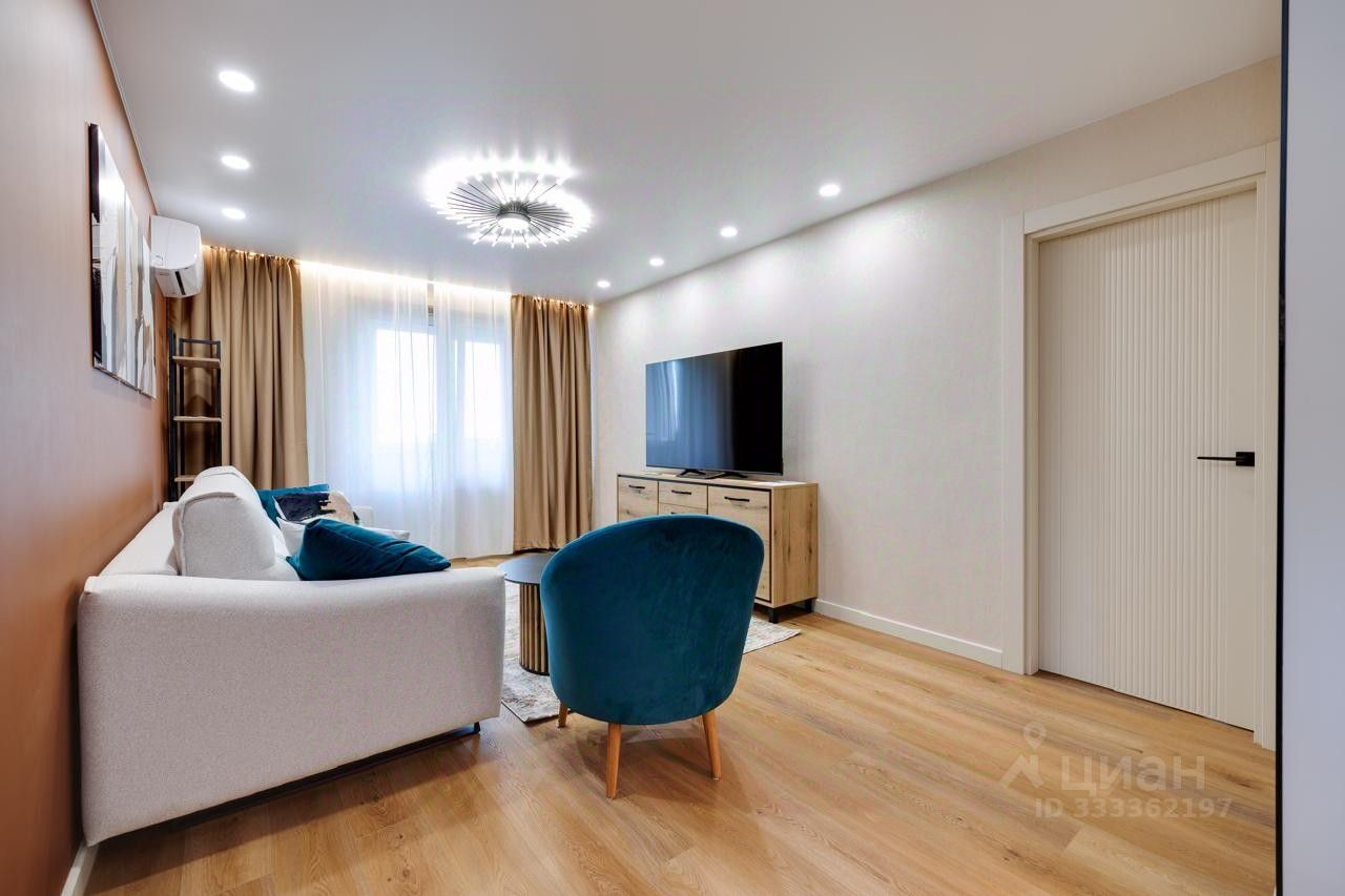 2-комнатная квартира, 52 м² — фото 2