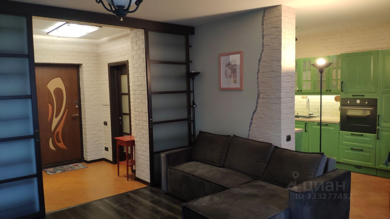 3-комнатная квартира, 90 м² — фото 1