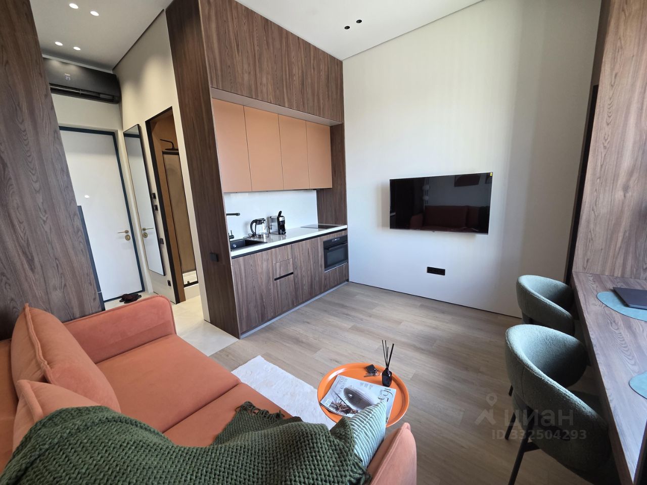 Квартира-студия, 19,6 м² — фото 1