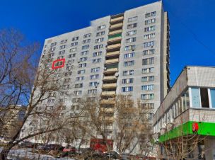 1-комн.кв., 39 м², этаж 12