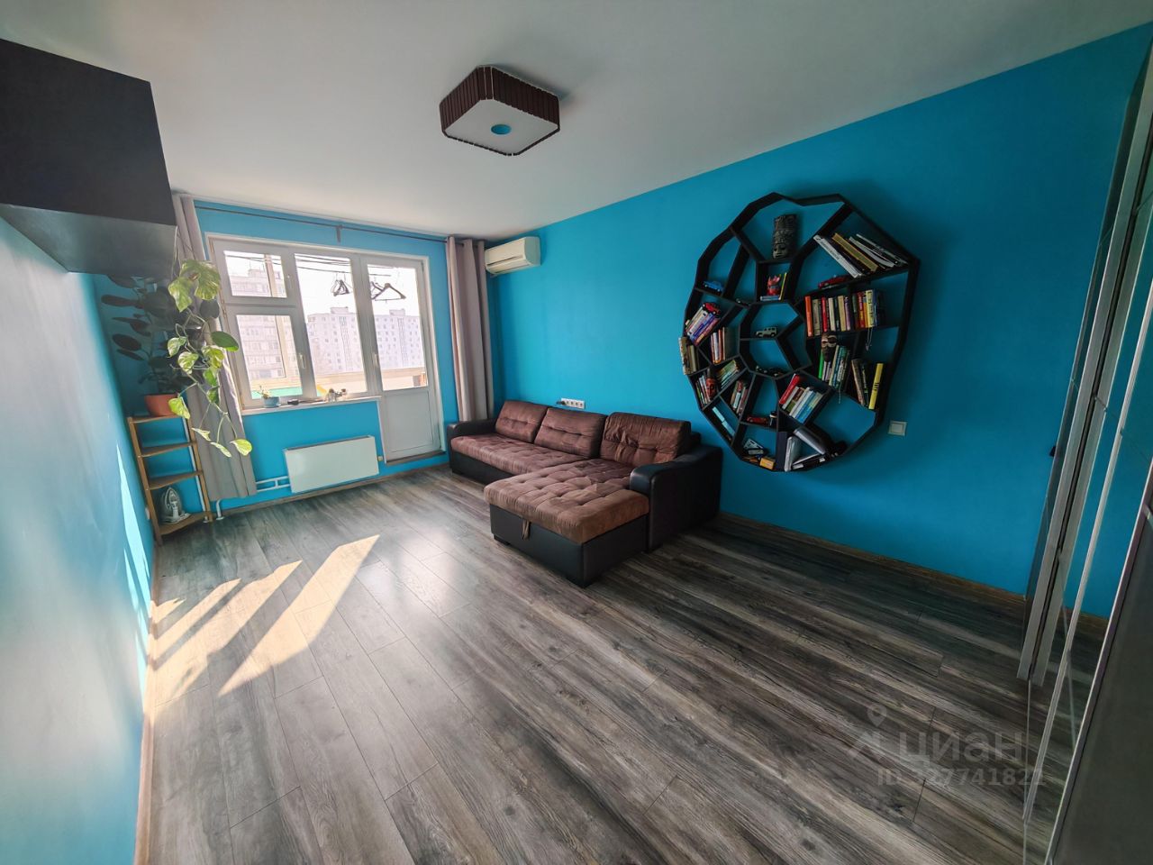 2-комнатная квартира, 55 м² — фото 1