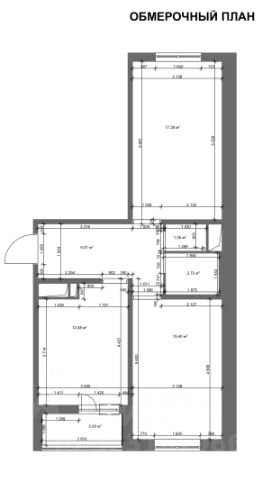 2-комн.кв., 60 м², этаж 8