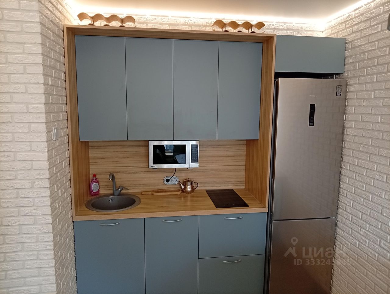 1-комнатная квартира, 32,9 м² — фото 4