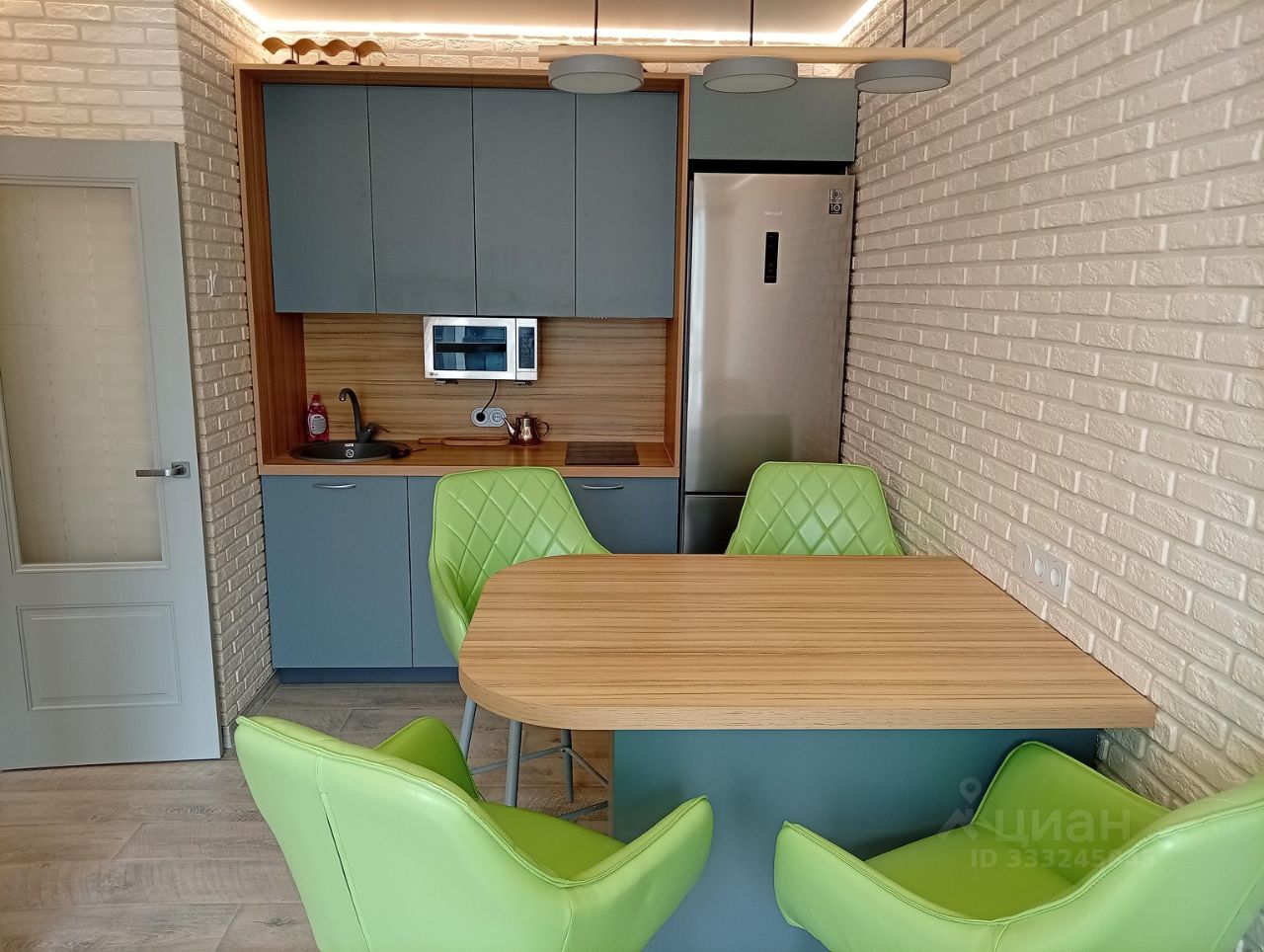 1-комнатная квартира, 32,9 м² — фото 1