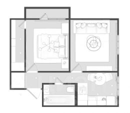 2-комн.кв., 38 м², этаж 9