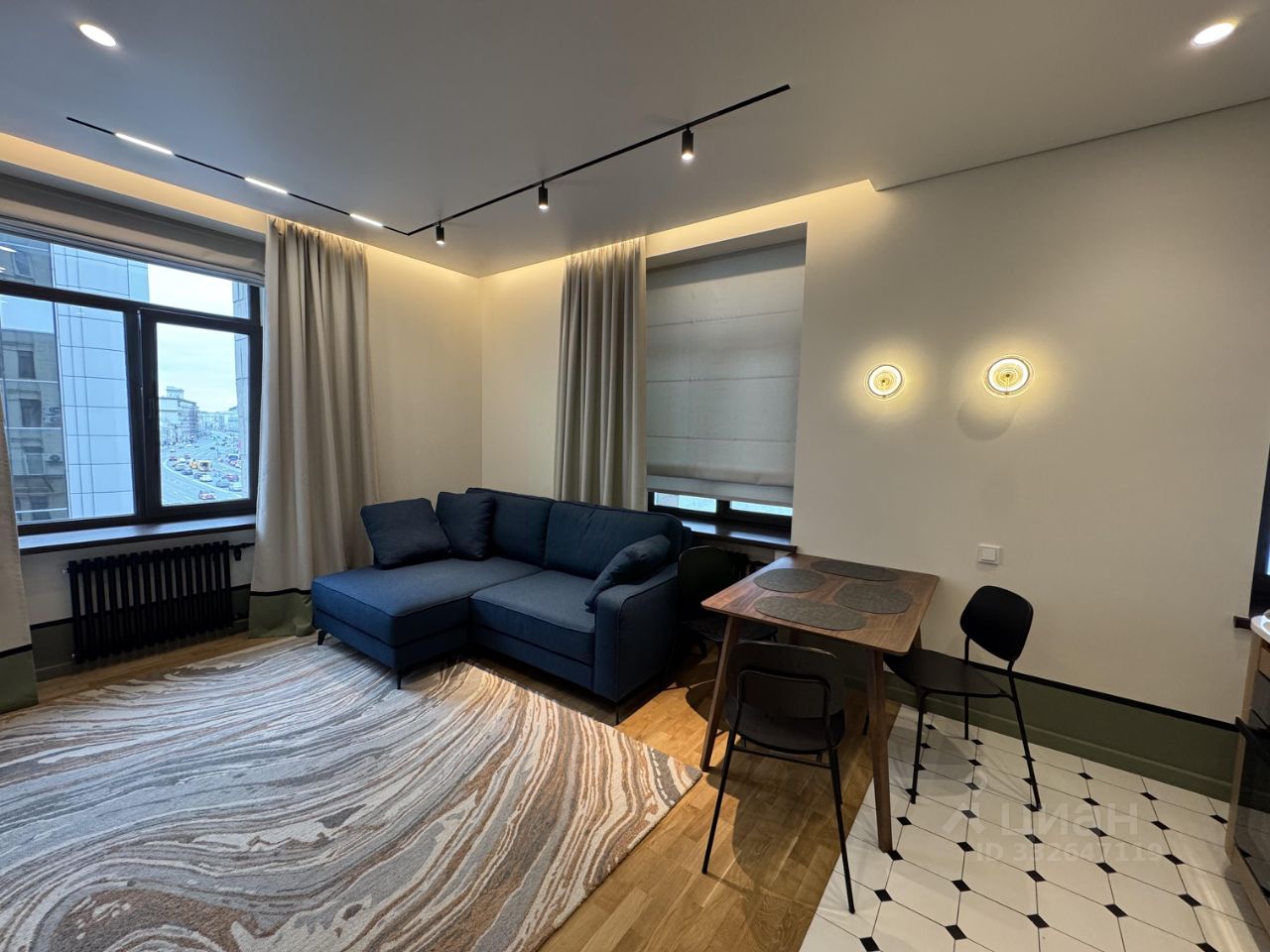 2-комнатная квартира, 50 м² — фото 1