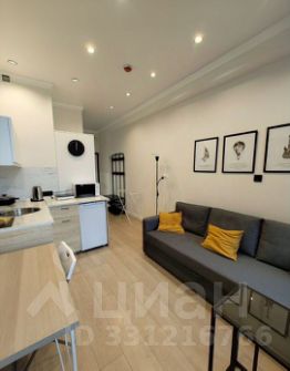 апарт.-студия, 20 м², этаж 8