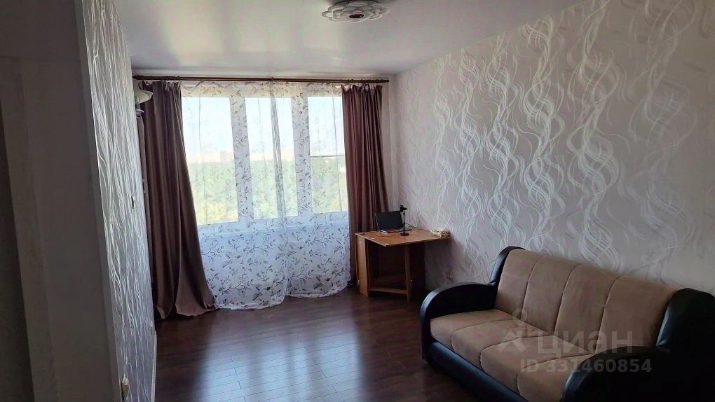 1-комнатная квартира, 38 м² — фото 1