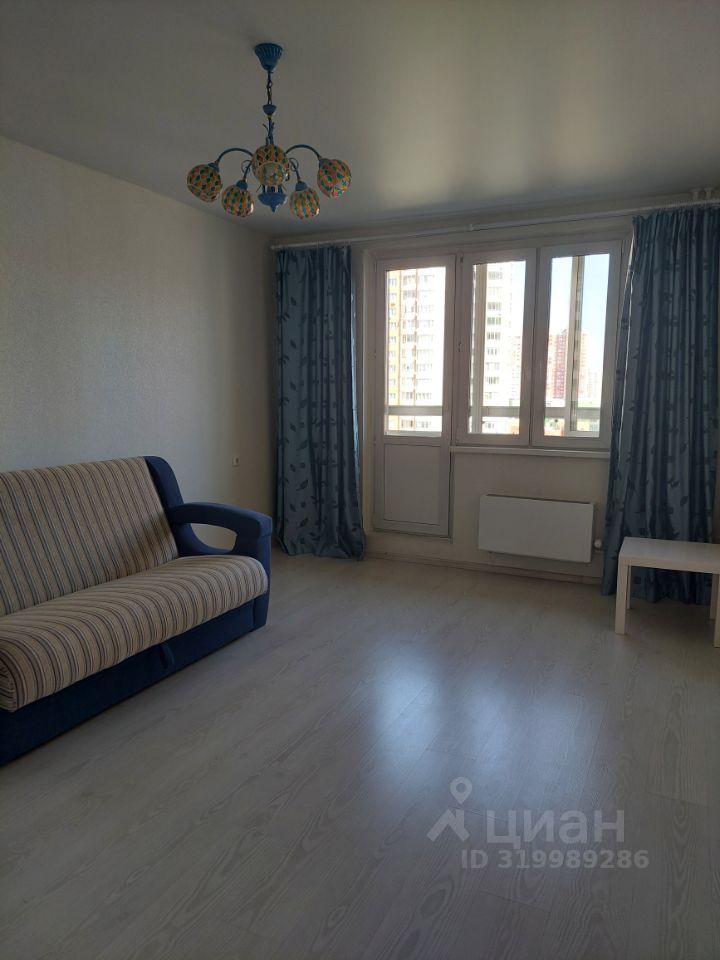1-комнатная квартира, 39 м² — фото 1