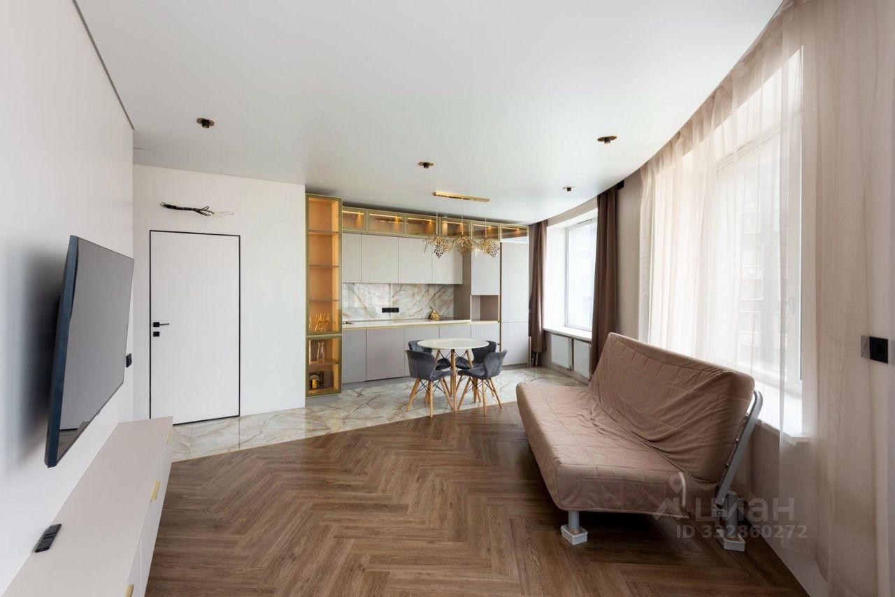 2-комнатная квартира, 54 м² — фото 2
