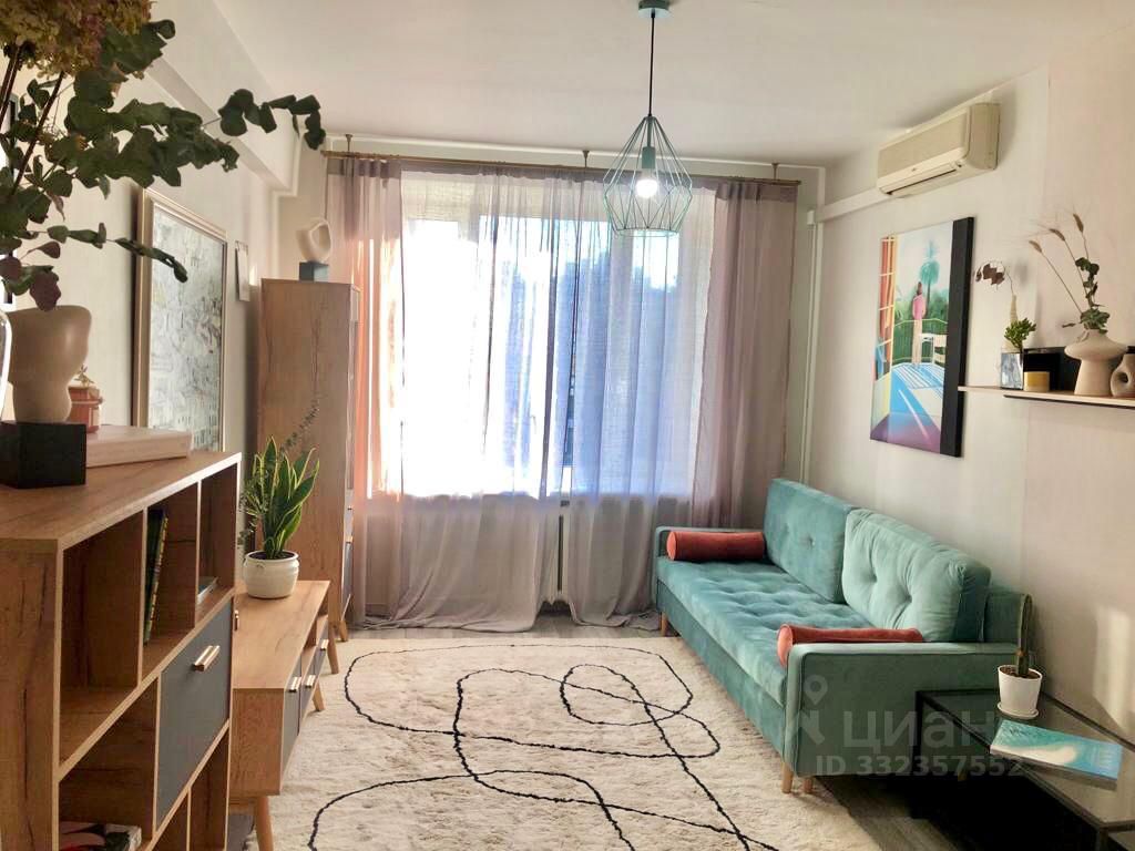 3-комнатная квартира, 59,6 м² — фото 1
