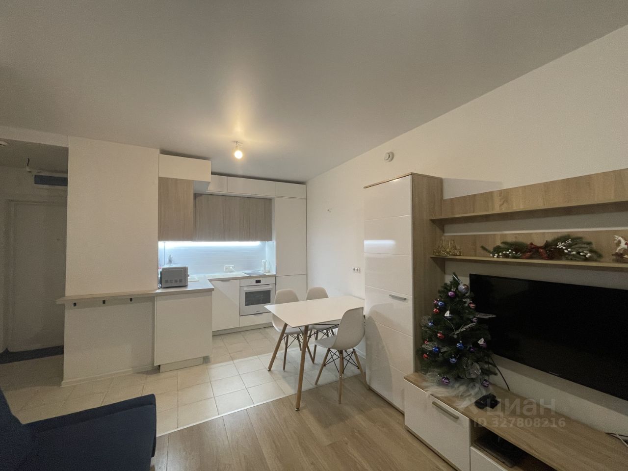 Евро2-комнатная квартира, 39 м² — фото 1