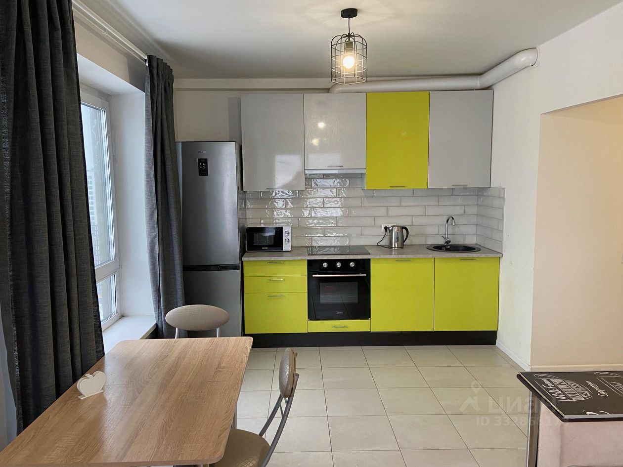 2-комнатная квартира, 57 м² — фото 1