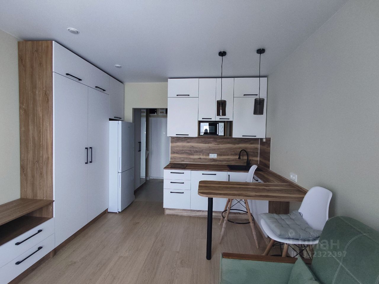 Квартира-студия, 20 м² — фото 1