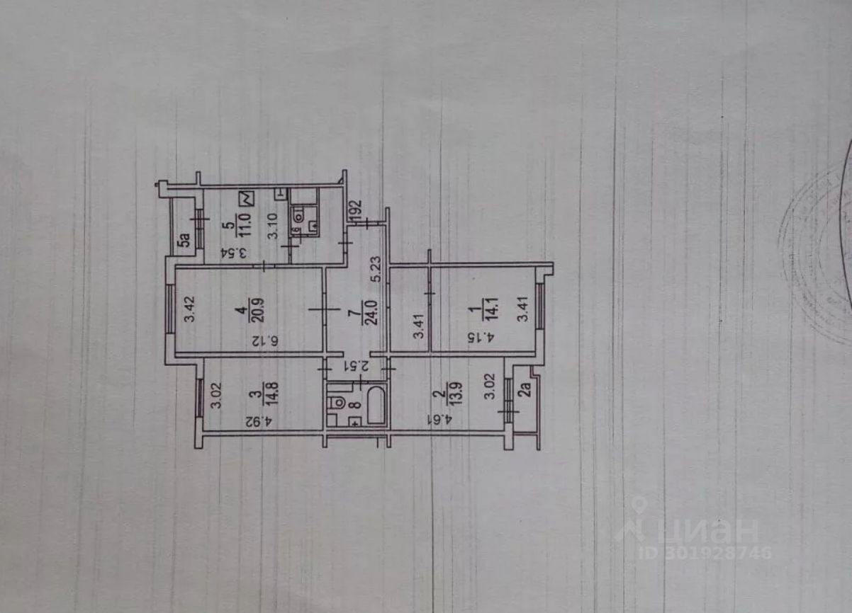 Снять 4-комнатную квартиру от года без посредников рядом с метро  Стахановская от хозяина, аренда четырехкомнатных квартир на длительный срок  от собственника без комиссии. Найдено 1 объявление.