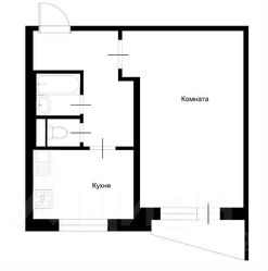 1-комн.кв., 32 м², этаж 11