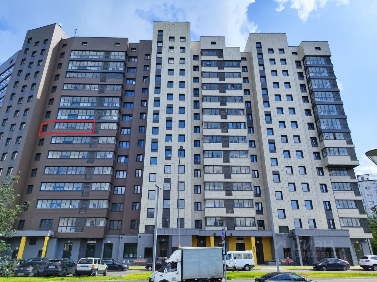 Продажа трехкомнатной квартиры 78,2м² Севастопольский просп., 28к9, Москва,  м. Зюзино - база ЦИАН, объявление 304285153