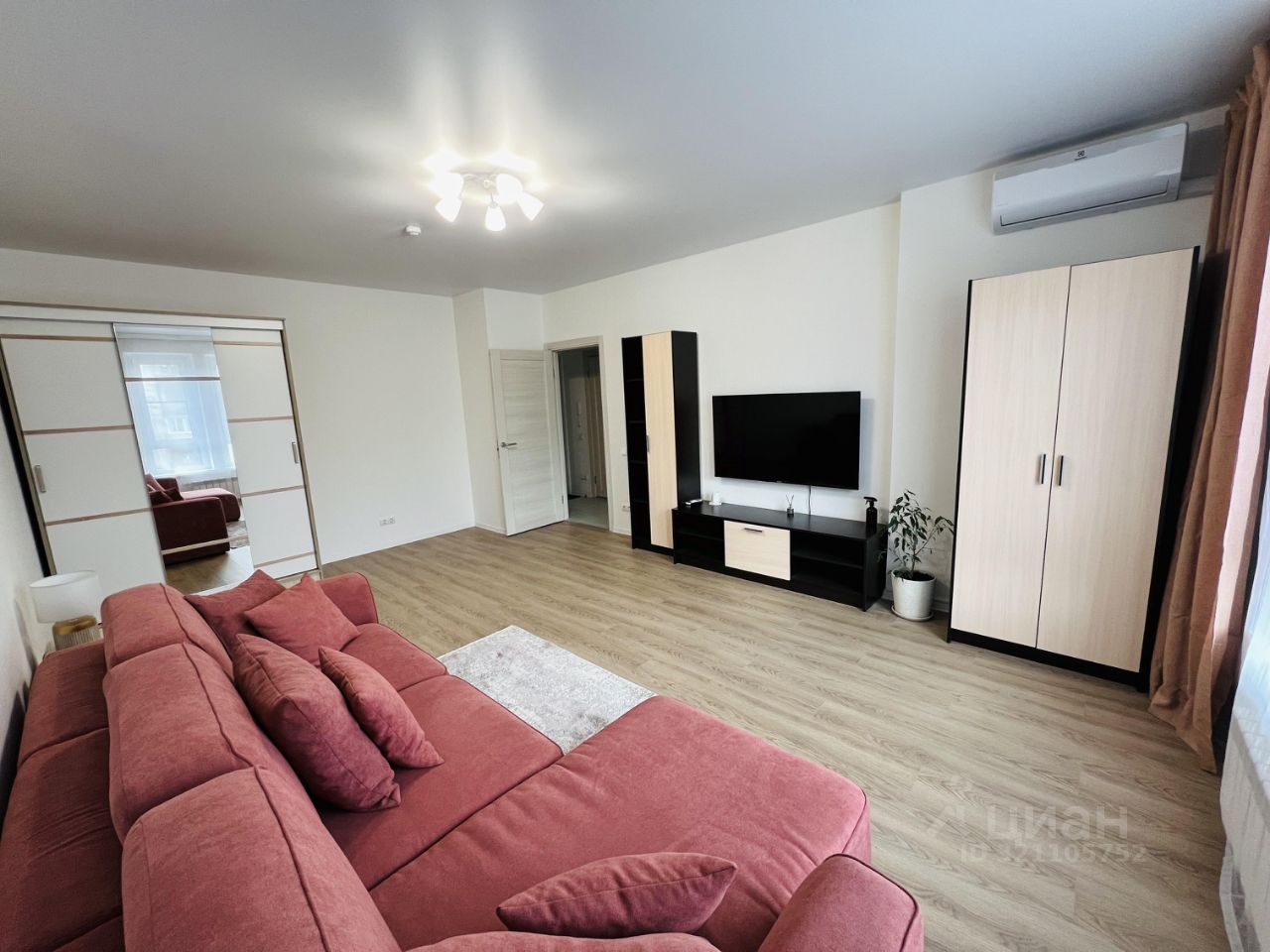 1-комнатная квартира, 40,2 м² — фото 4