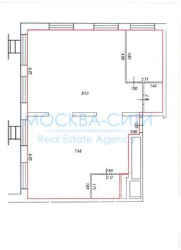 кв. своб. план., 106 м², этаж 19