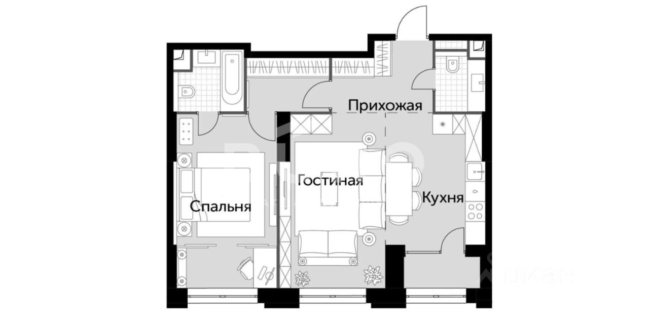 Купить 2-комнатную квартиру вторичка рядом с метро Полежаевская, продажа  2-комнатных квартир на вторичном рынке. Найдено 350 объявлений.