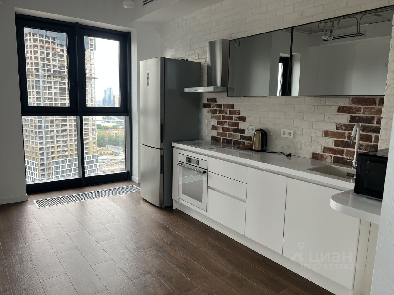 2-комнатная квартира, 55 м² — фото 1