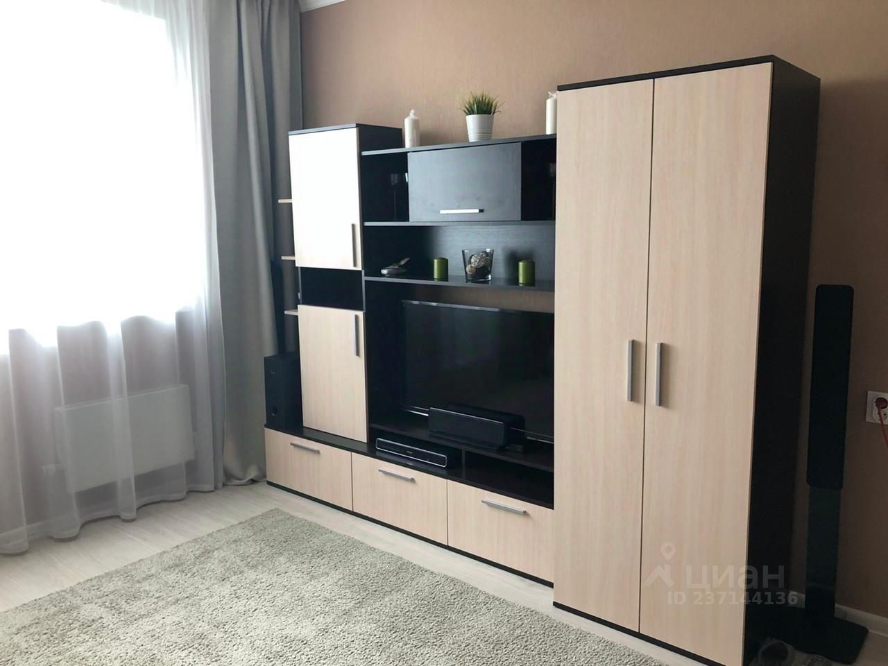1-комнатная квартира, 40 м² — фото 2