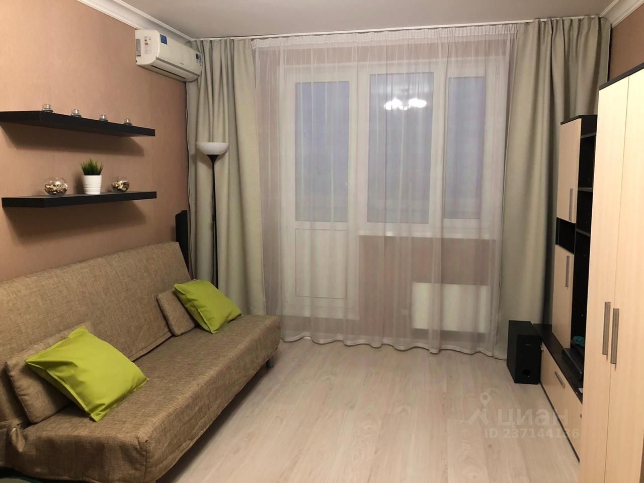 1-комнатная квартира, 40 м² — фото 4