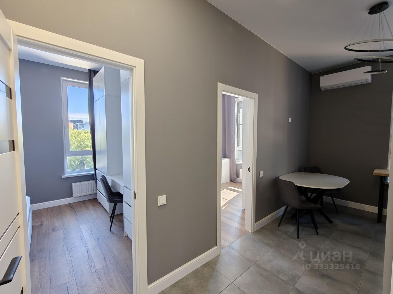 Евро3-комнатная квартира, 41 м² — фото 1