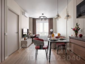 1-комн.кв., 34 м², этаж 17