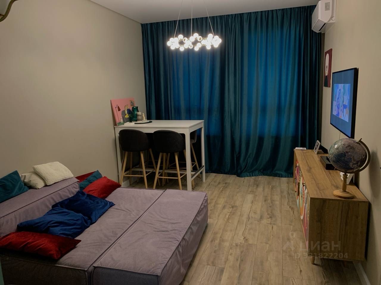 Евро2-комнатная квартира, 48 м² — фото 2
