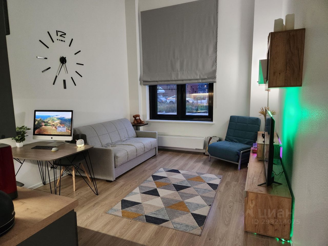 Квартира-студия, 30 м² — фото 1