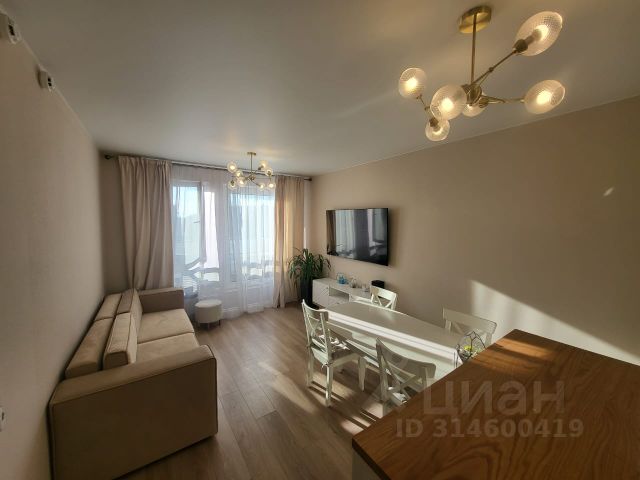 2-комн., 60,5 м², 12/14 этаж