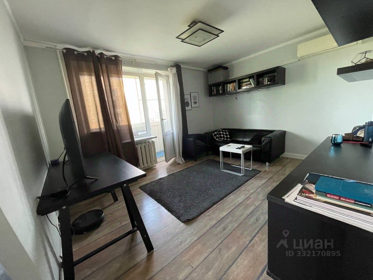 2-комнатная квартира, 37 м² — фото 1