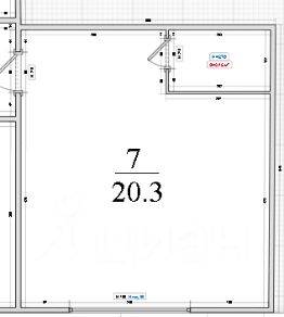 апарт.-студия, 20 м², этаж 5