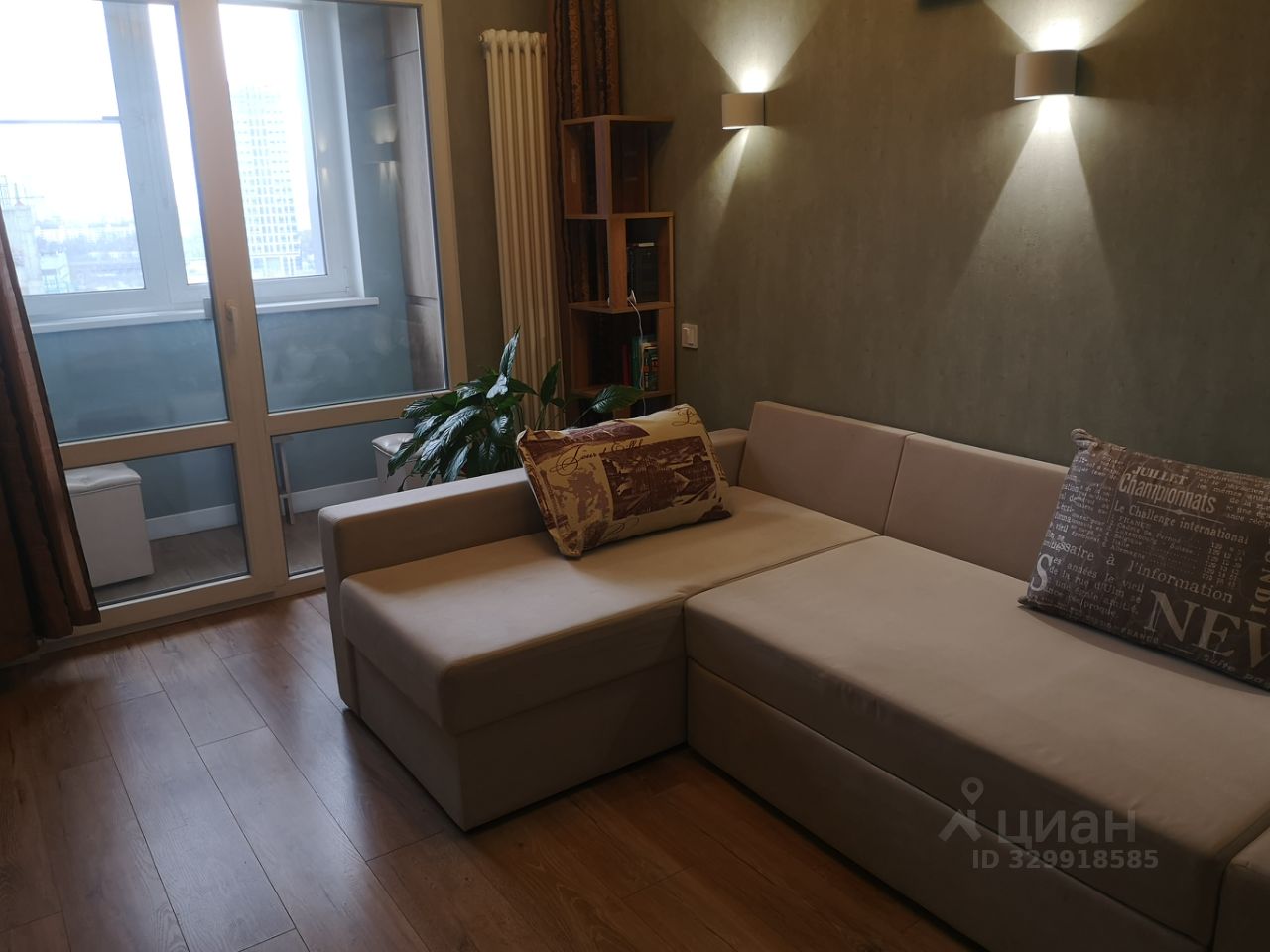 1-комнатная квартира, 38 м² — фото 7