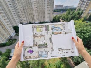 3-комн.кв., 79 м², этаж 11 3-комн.кв., 79 м², этаж 11