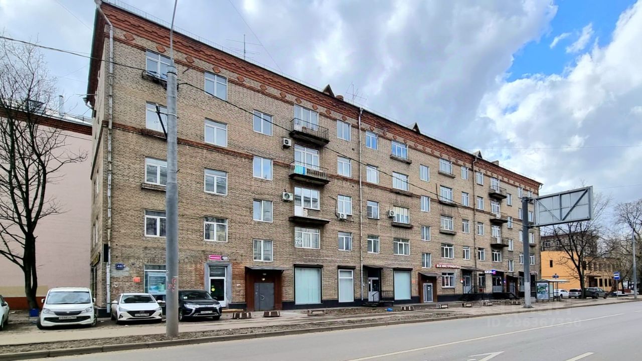 Купить двухкомнатные апартаменты 51,5м² Ткацкая ул., 46, Москва, м.  Измайлово - база ЦИАН, объявление 296367330