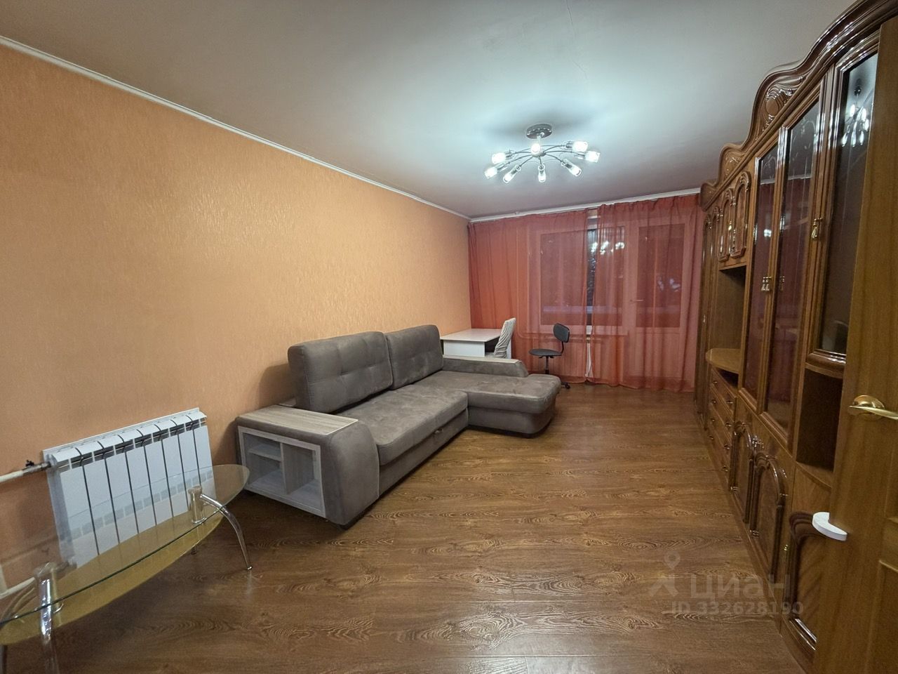 1-комнатная квартира, 39,4 м² — фото 2