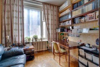 2-комн.кв., 55 м², этаж 3