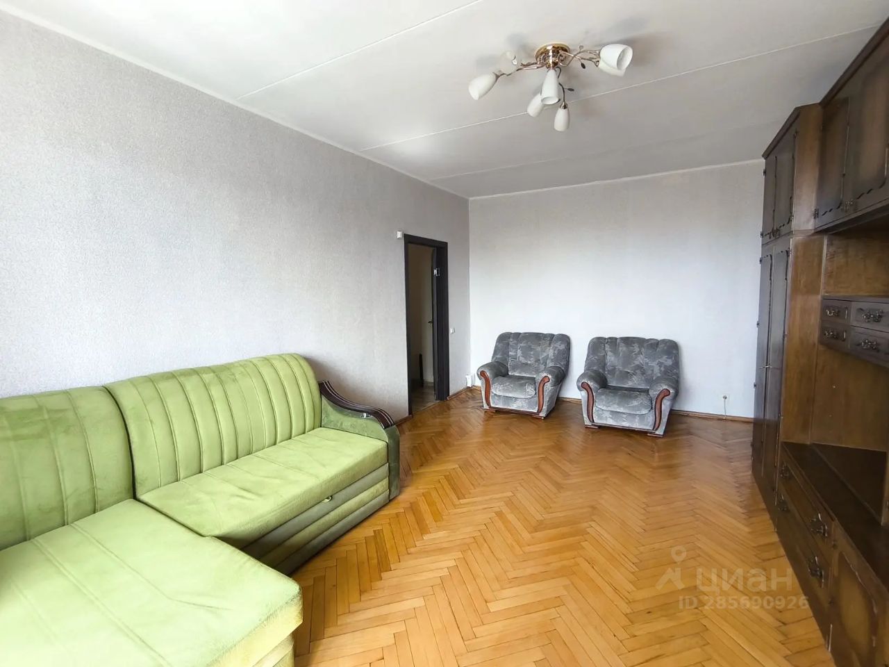 2-комнатная квартира, 57,1 м² — фото 1