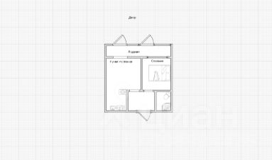 1-комн.кв., 38 м², этаж 3