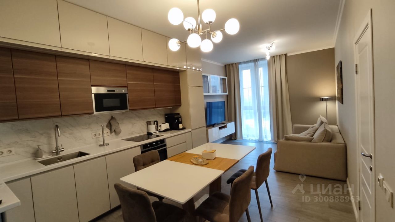 3-комнатная квартира, 63,6 м² — фото 1