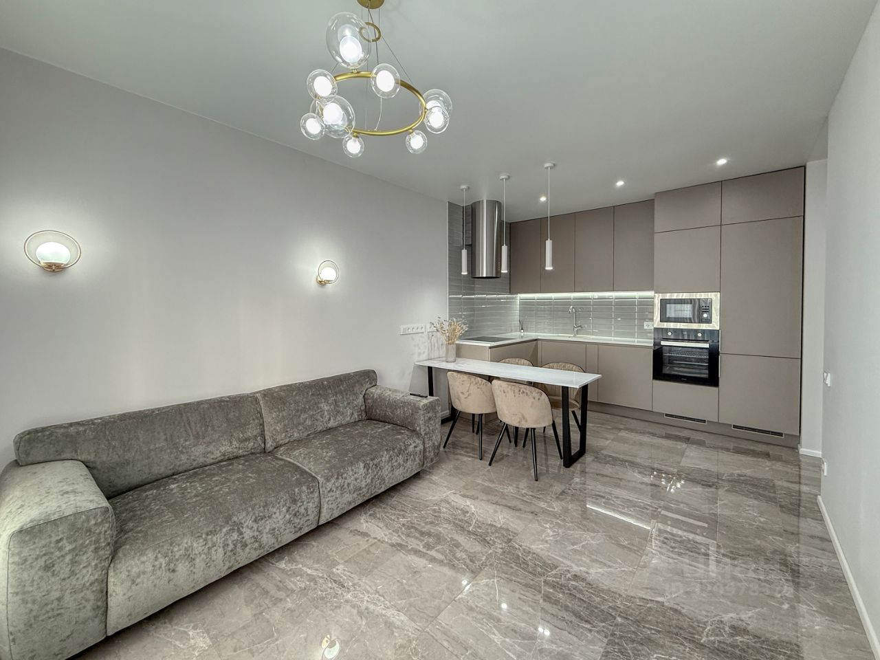 2-комнатная квартира, 60 м² — фото 1