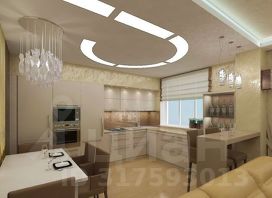 3-комн.кв., 68 м², этаж 1